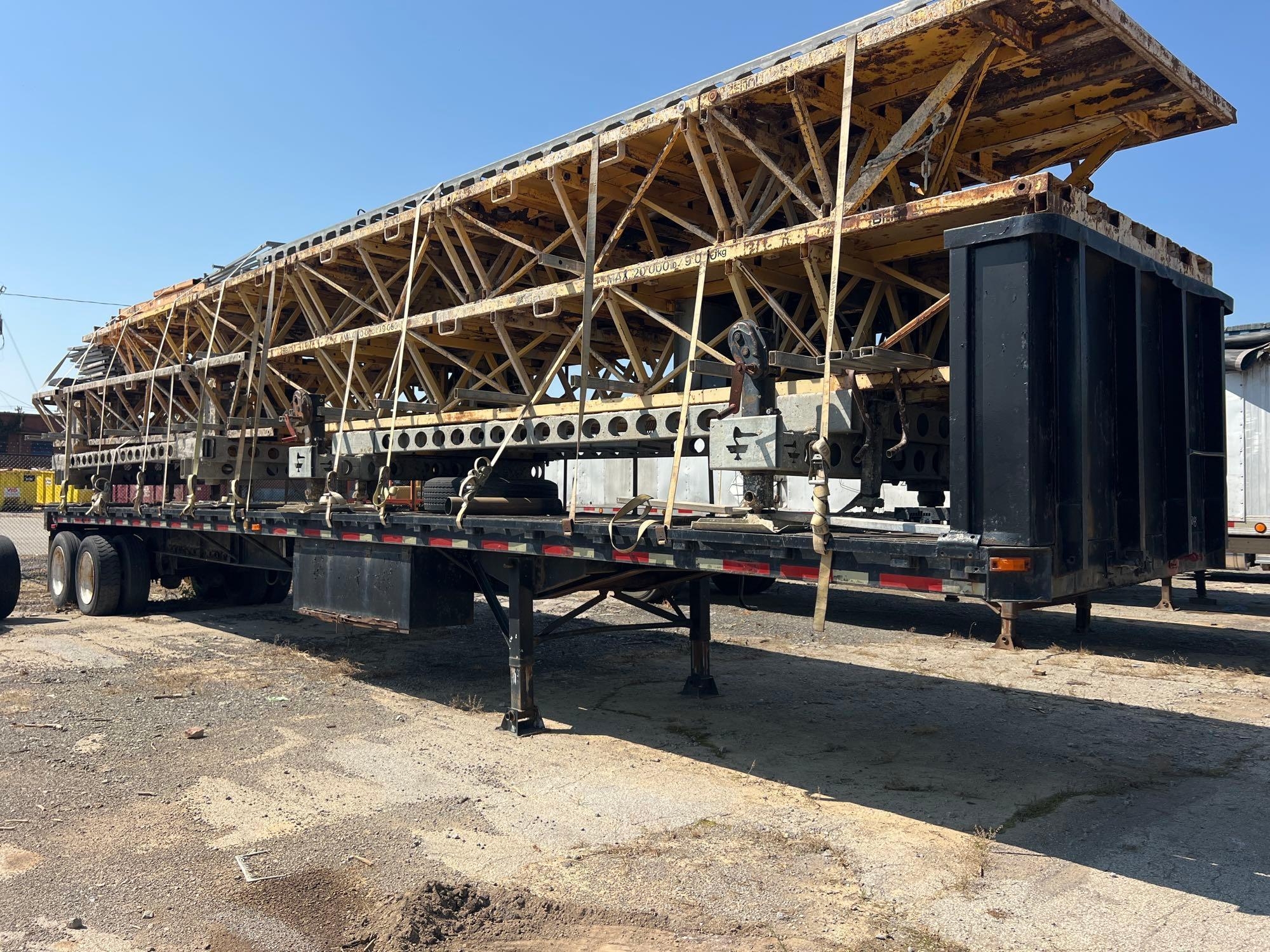 96" X 53' FLATBED TRAILER (A52706)