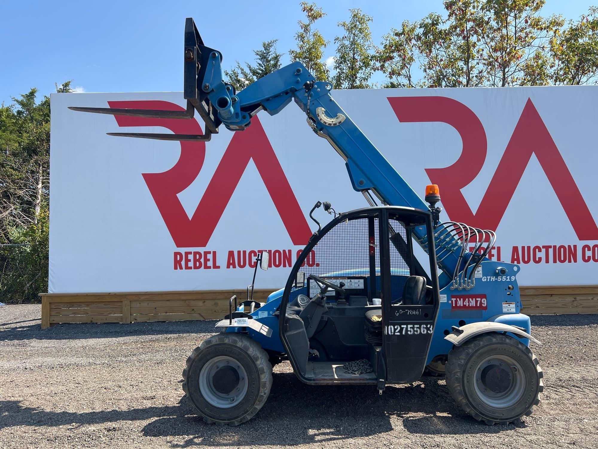 2019 GENIE GTH-5519 TELESCOPIC FORKLIFT (A52706)