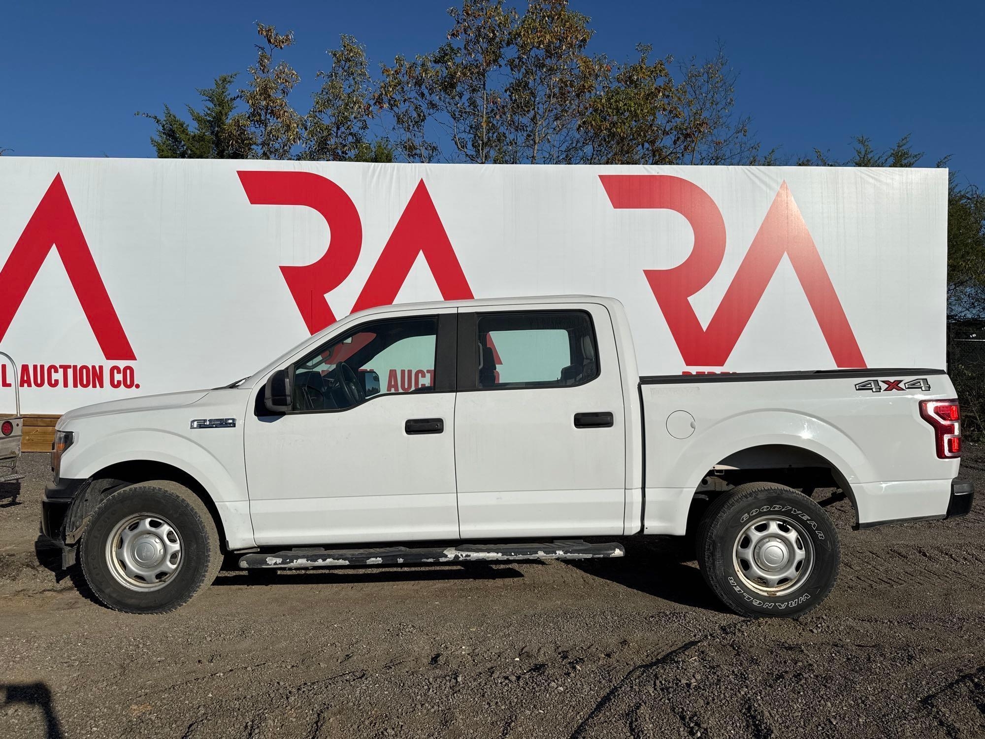 2018 FORD F-150XL CREW CAB TRUCK (A52706)