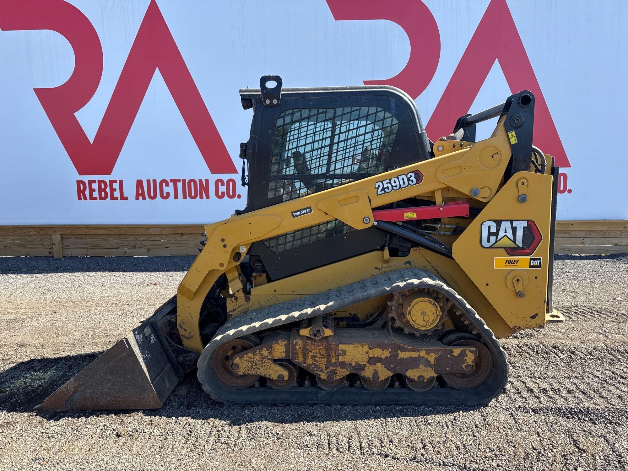 CATERPILLAR 259D3 SKID STEER (A52706)