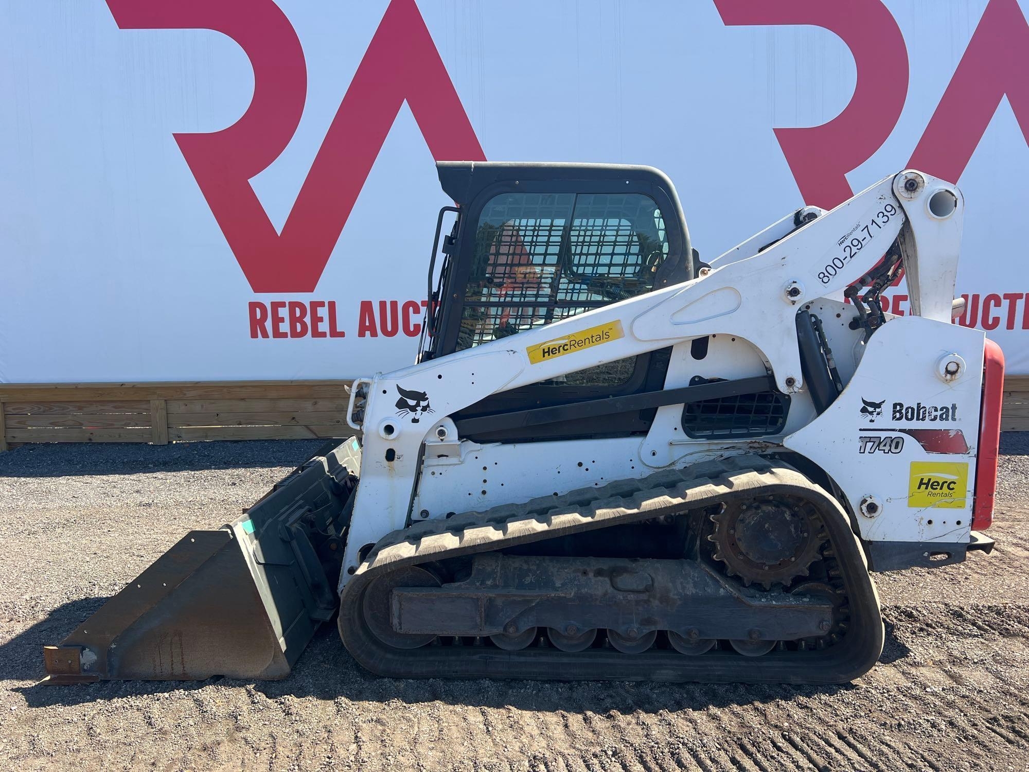 2021 BOBCAT T740 SKID STEER (A52706)