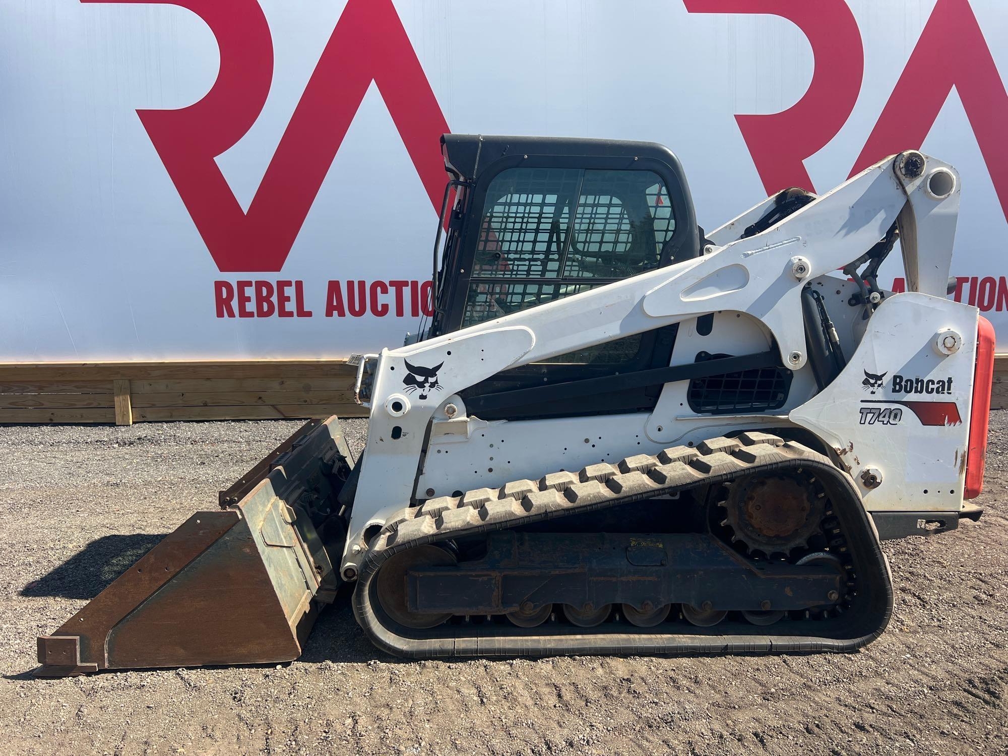 2021 BOBCAT T740 SKID STEER (A52706)