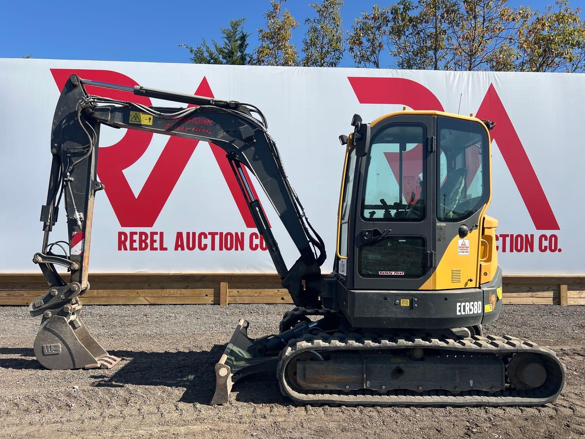 VOLVO ECR58D EXCAVATOR (A52706)