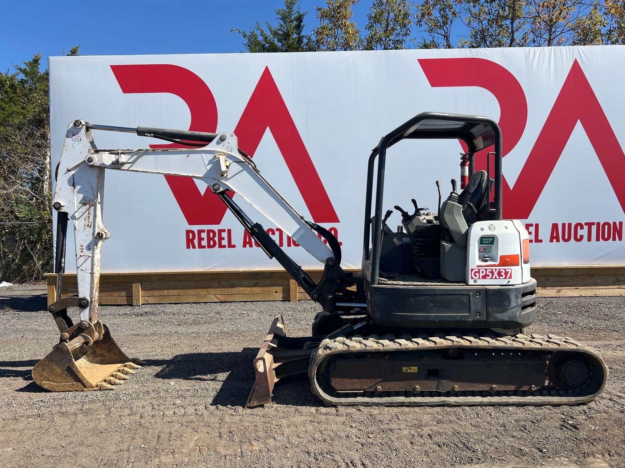BOBCAT E45 EXCAVATOR (A52706)
