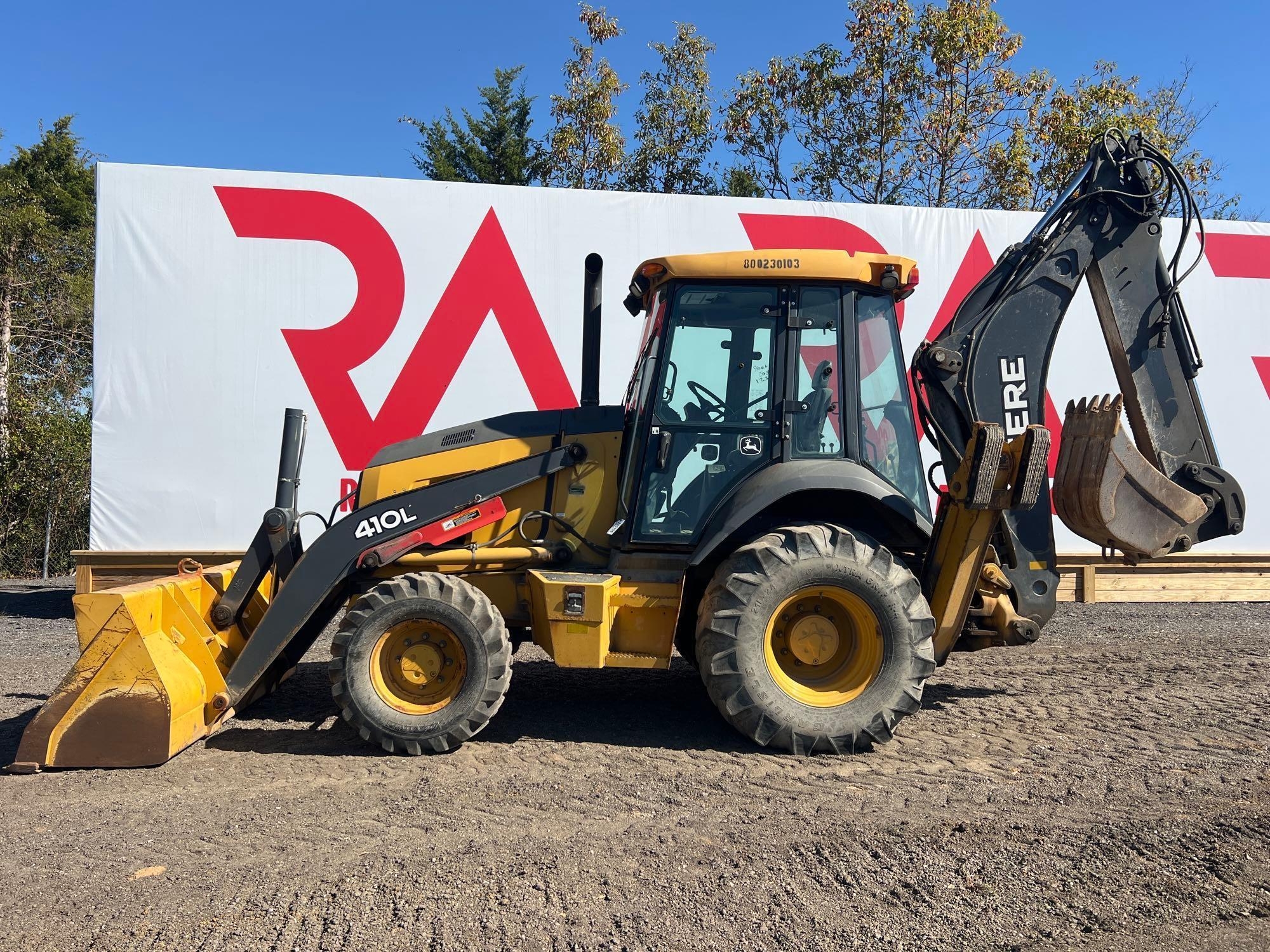 JOHN DEERE 410L LOADER BACKHOE (A52706)