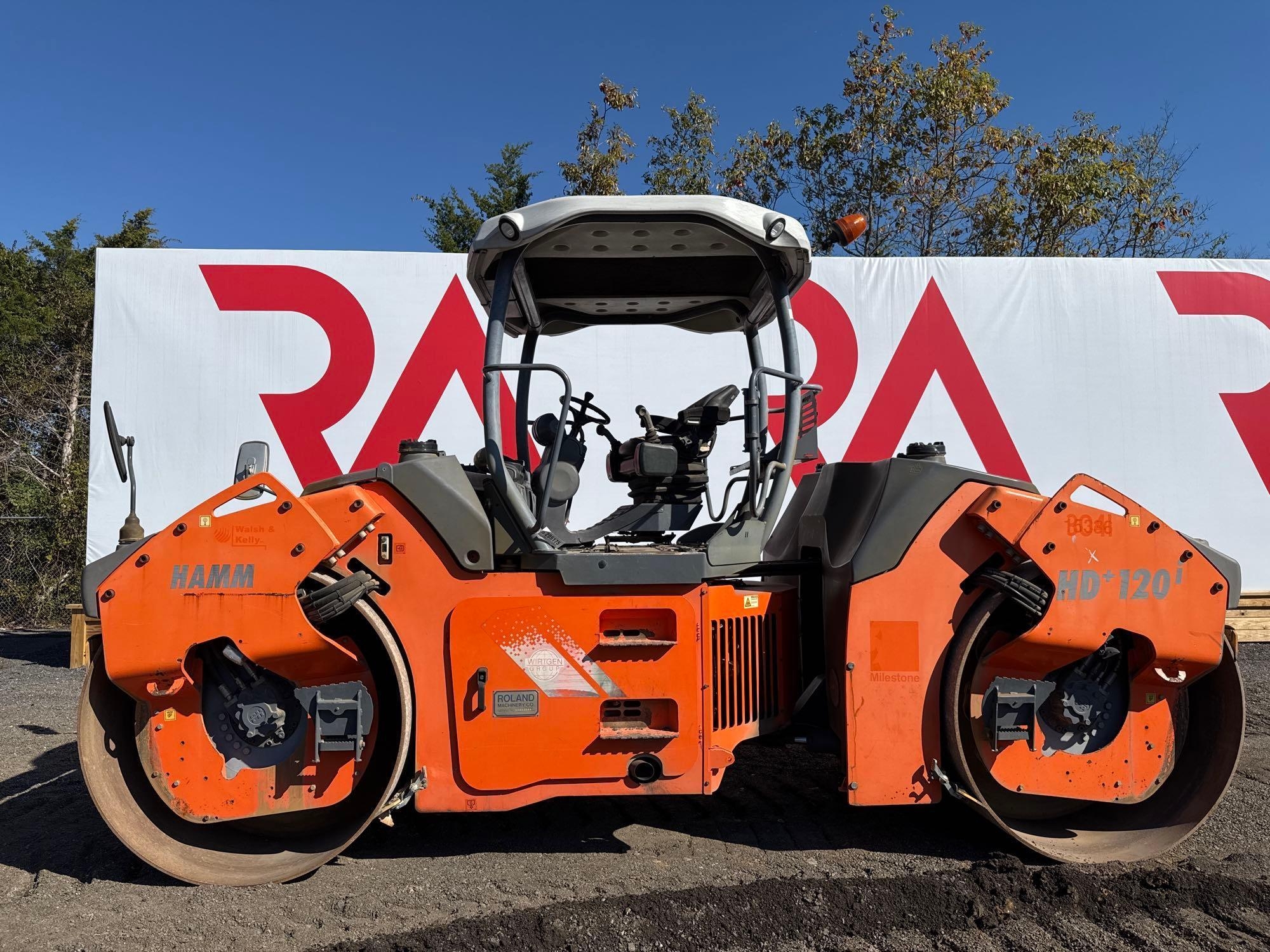 HAMM HD120I DOUBLE DRUM ROLLER (A52706)