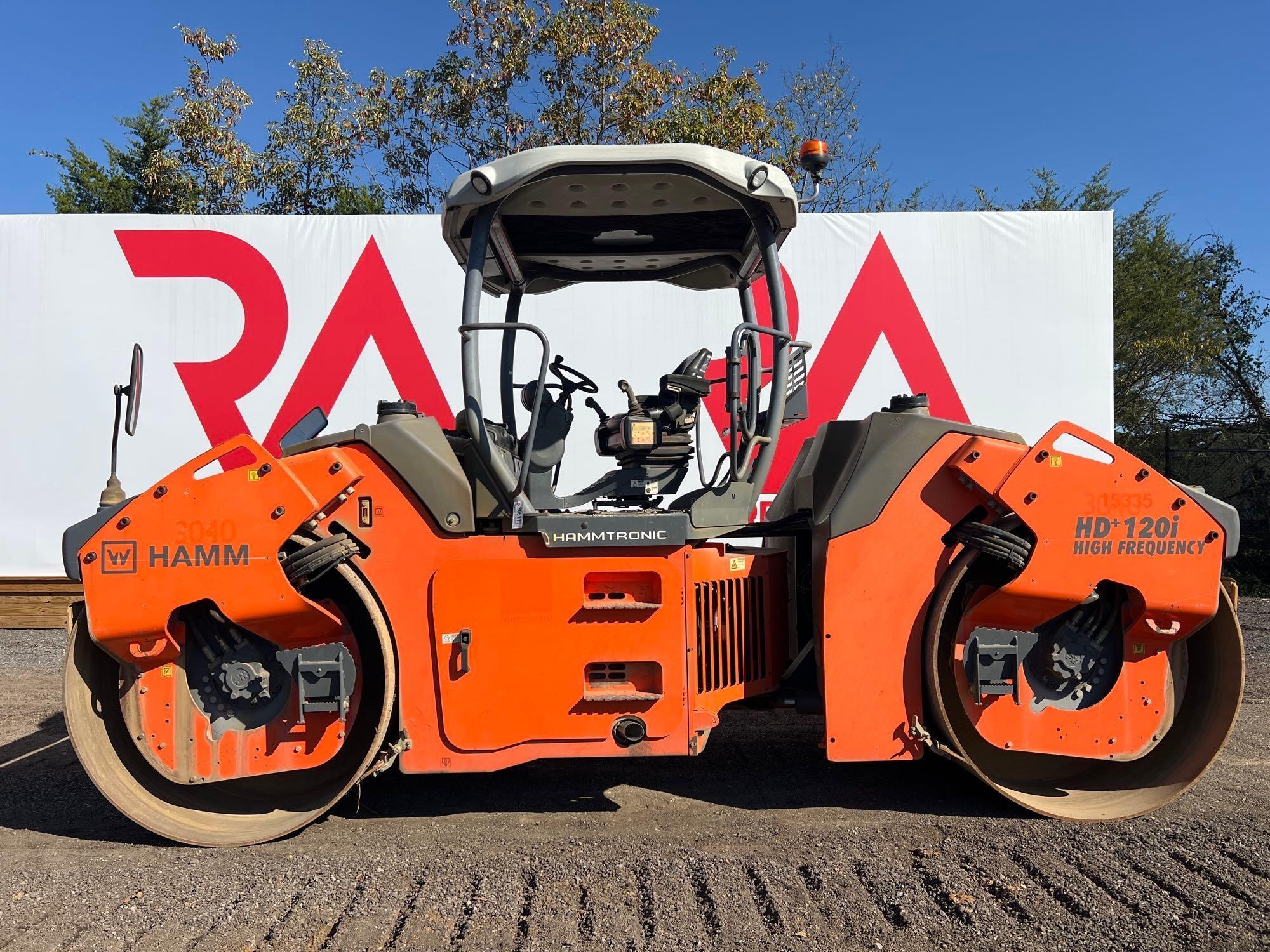 HAMM HD 120I DOUBLE DRUM ROLLER (A52706)
