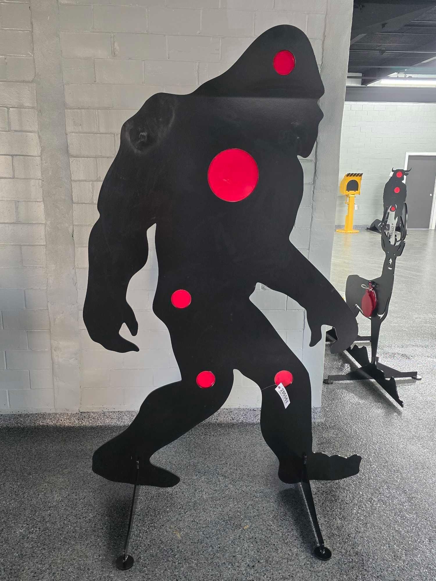 UNUSED 7'8" METAL BIG FOOT SHOOTING TARGET (A52706)