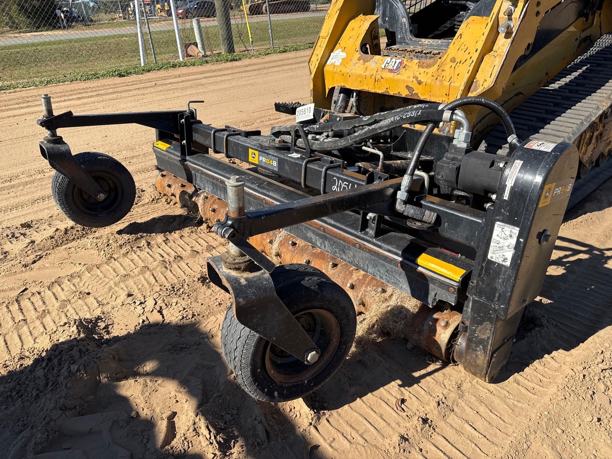 JOHN DEERE PR84B 84" HYD POWER RAKE (A52707)