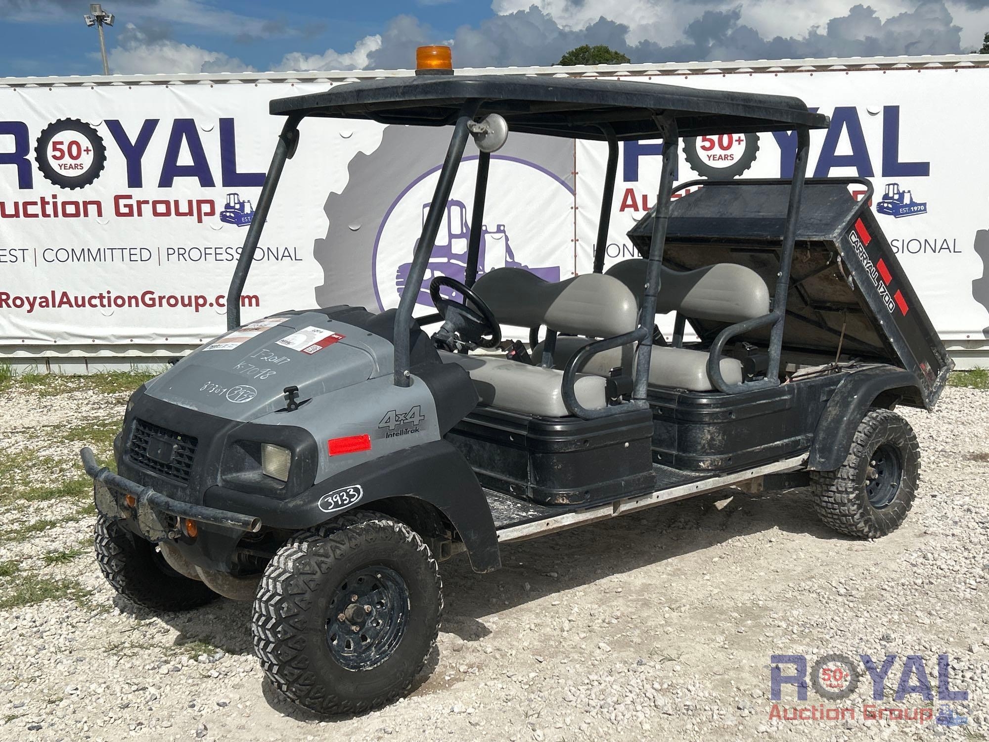 2019 Club Car Carryall 1700 4x4 Diesel Utility Cart (A51691)