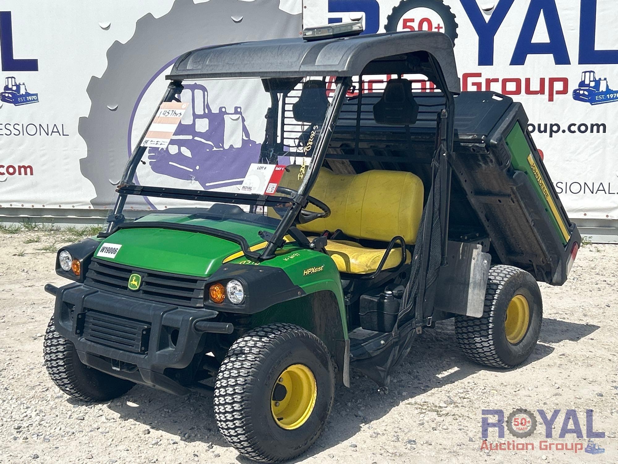 John Deere HPX615E Gator 4x4 Utility Cart (A51691)
