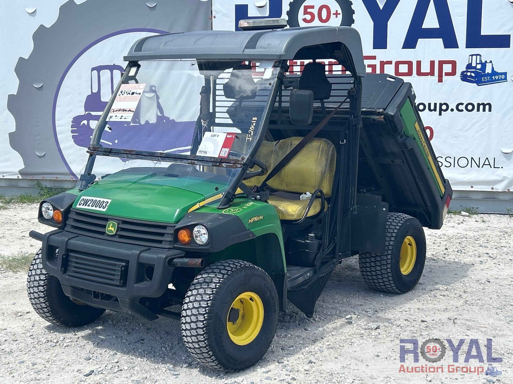 John Deere HPX615E Gator 4x4 Utility Cart (A51691)