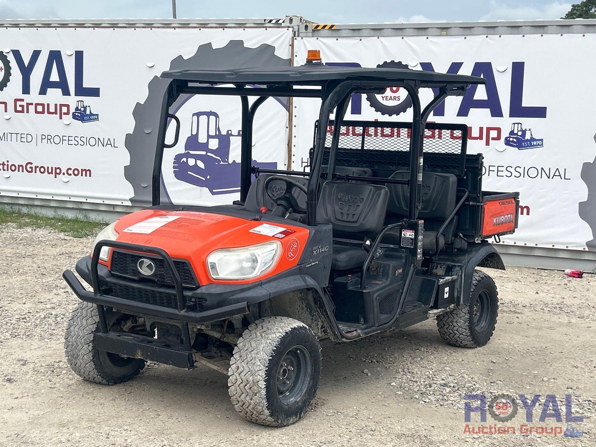 2019 Kubota RTV-X1140 4x4 Utility Cart (A51691)