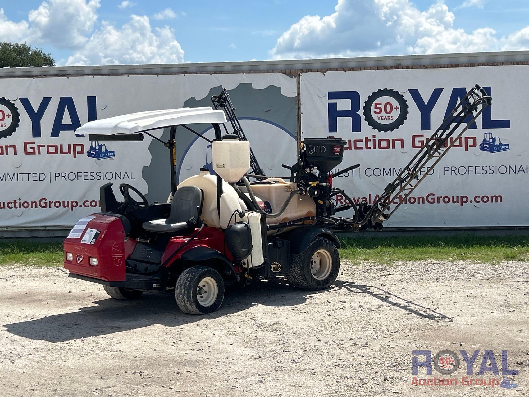 2015 Toro Multi Pro 1750 175 Gallon Turf Sprayer Cart (A51691)