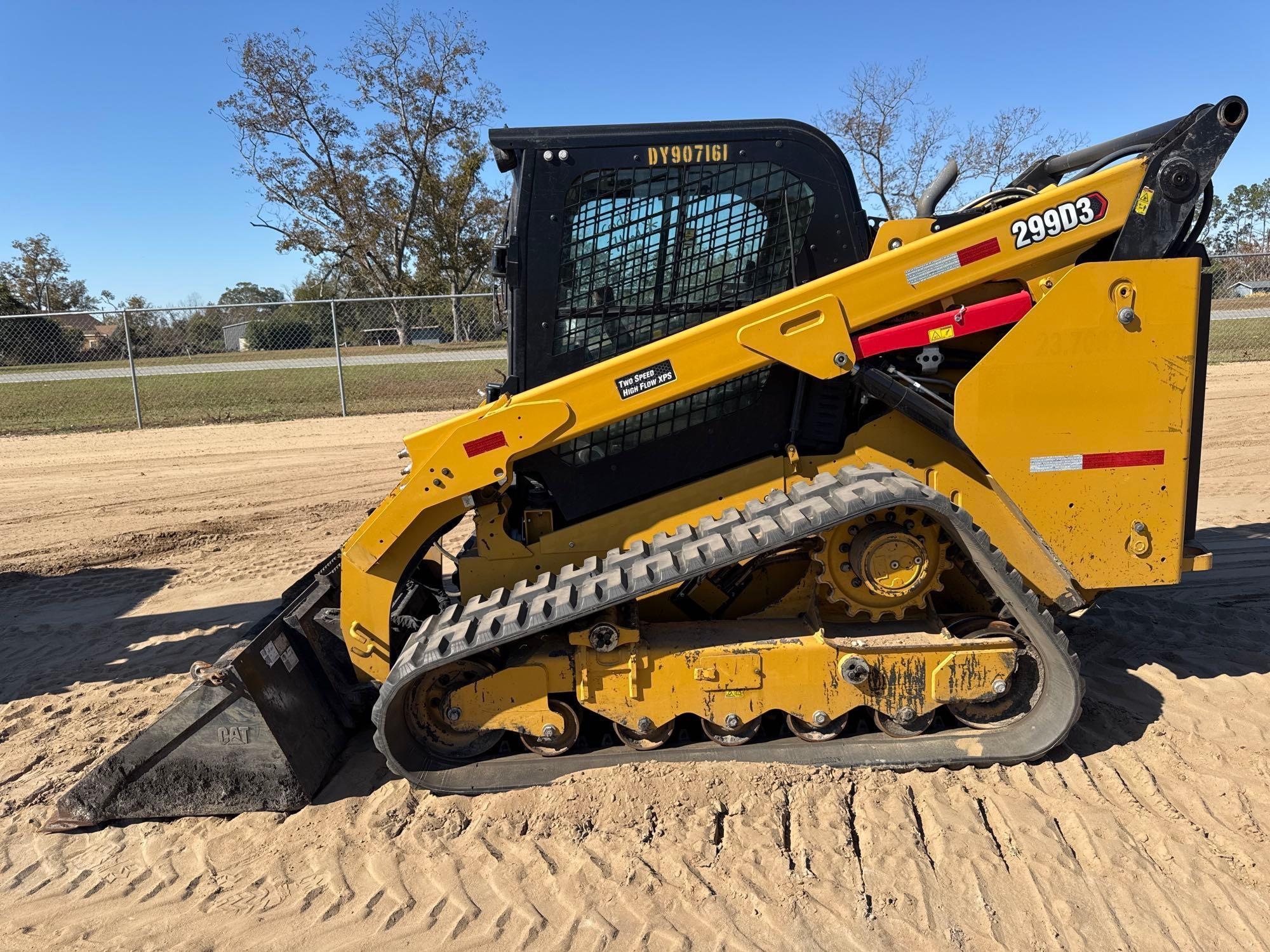 CATERPILLAR 299D3 SKID STEER (A52709)