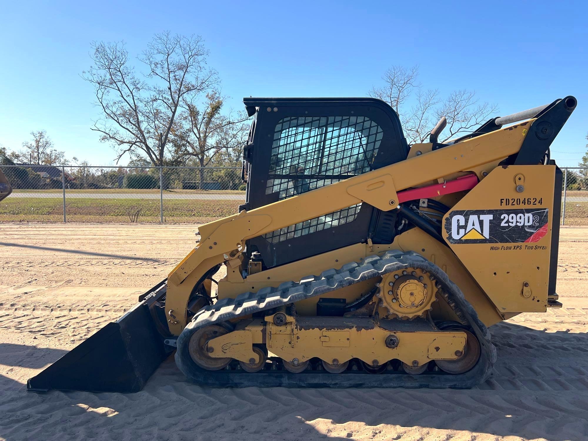 2018 CATERPILLAR 299D2 SKID STEER (A52709)