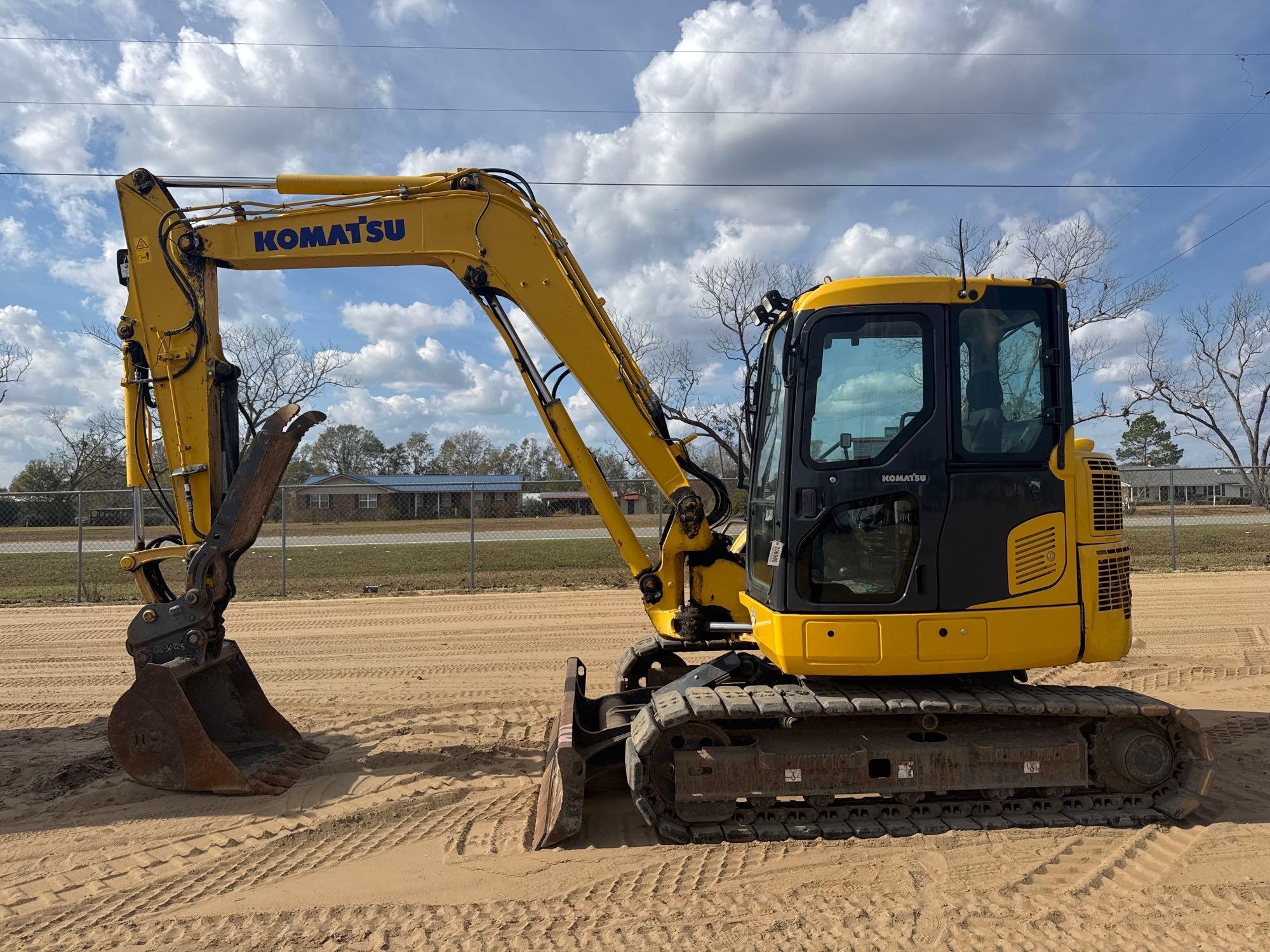 2021 KOMATSU PC88MR-10 EXCAVATOR (A52709)