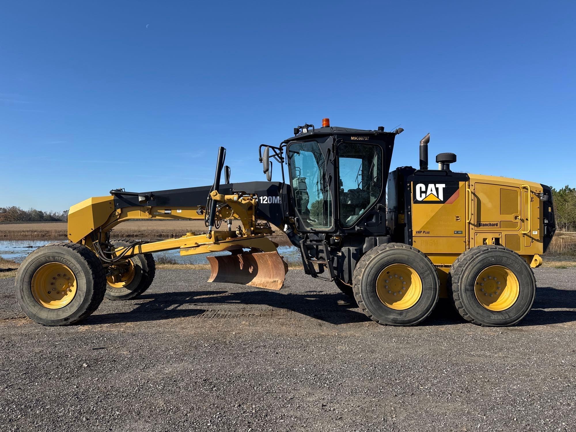 2017 CATERPILLAR 120M2 MOTORGRADER (A59823)