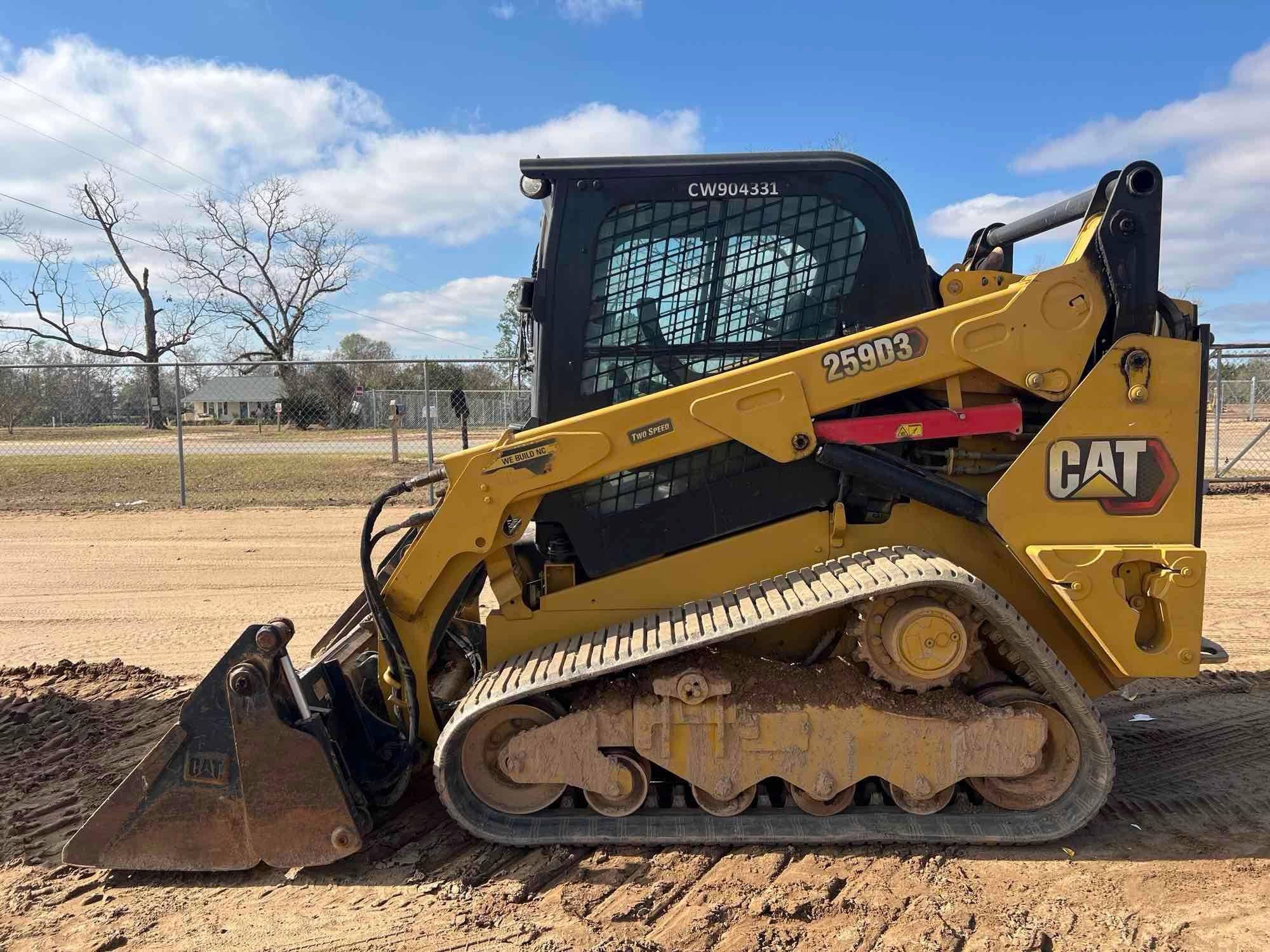 2020 CATERPILLAR 259D3 SKID STEER (A52709)