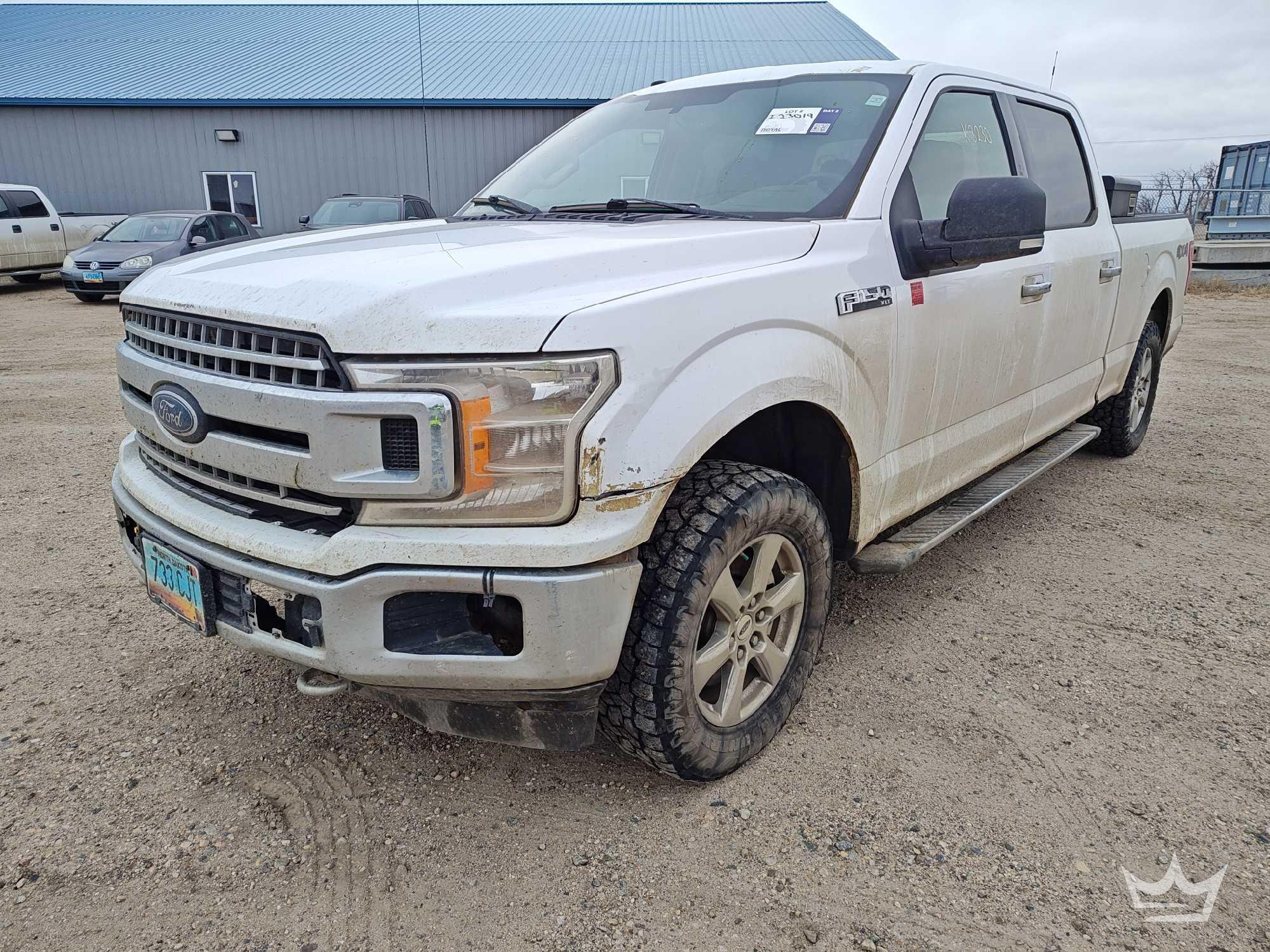 2018 Ford F-150 4x4 Crew Cab Pickup Truck (A55973)