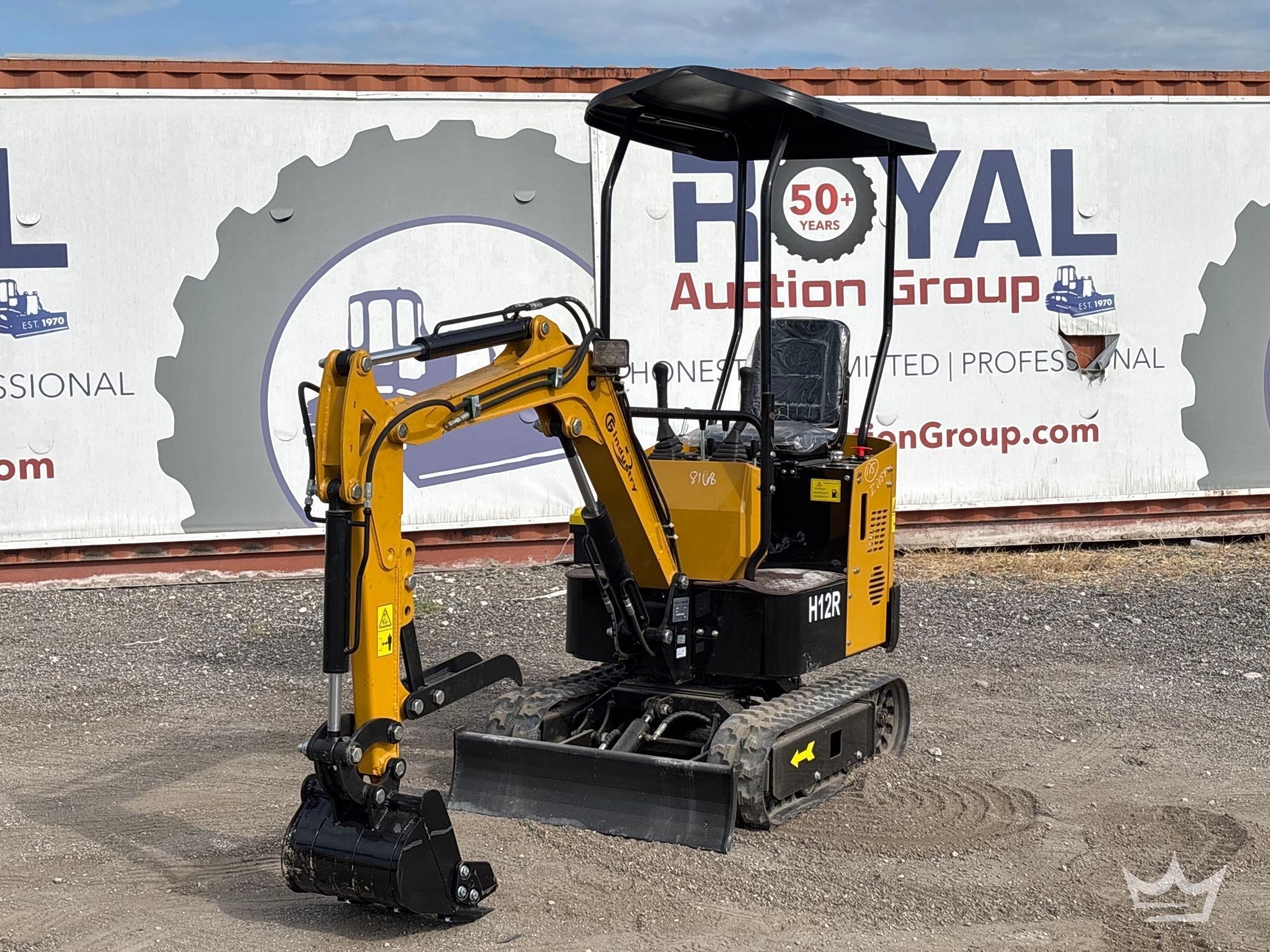2025 CFG H12R Mini Excavator (A56857)