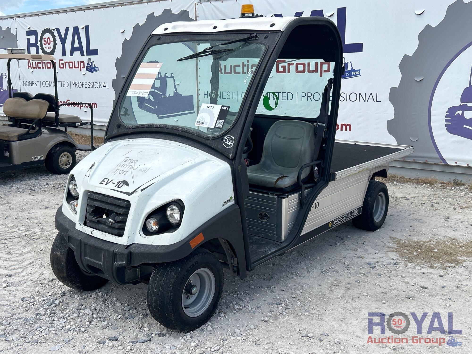2016 Club Car Carryall 710 Electric Utility Cart (A55853)