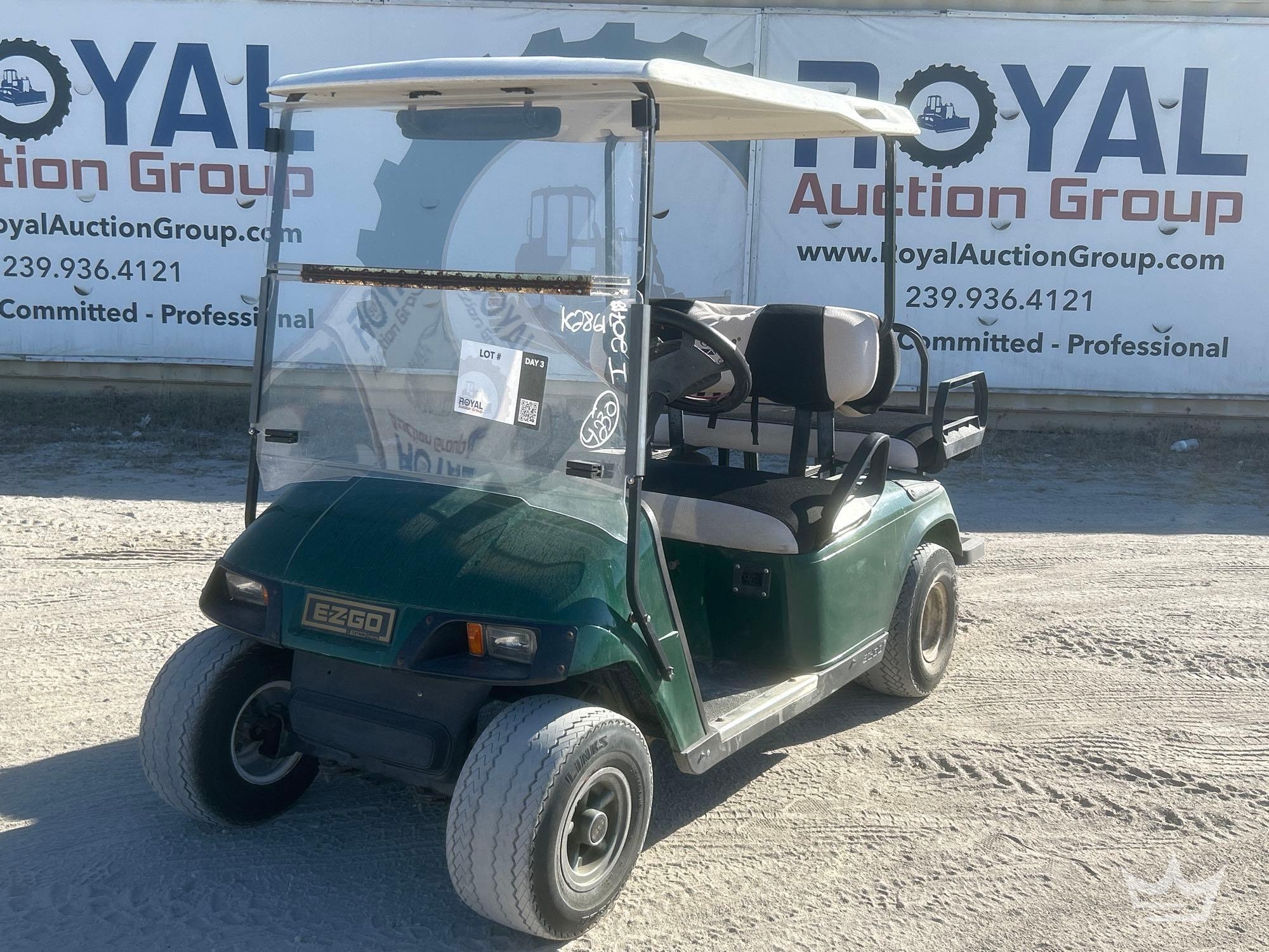 EZ-GO golf cart (A56859)