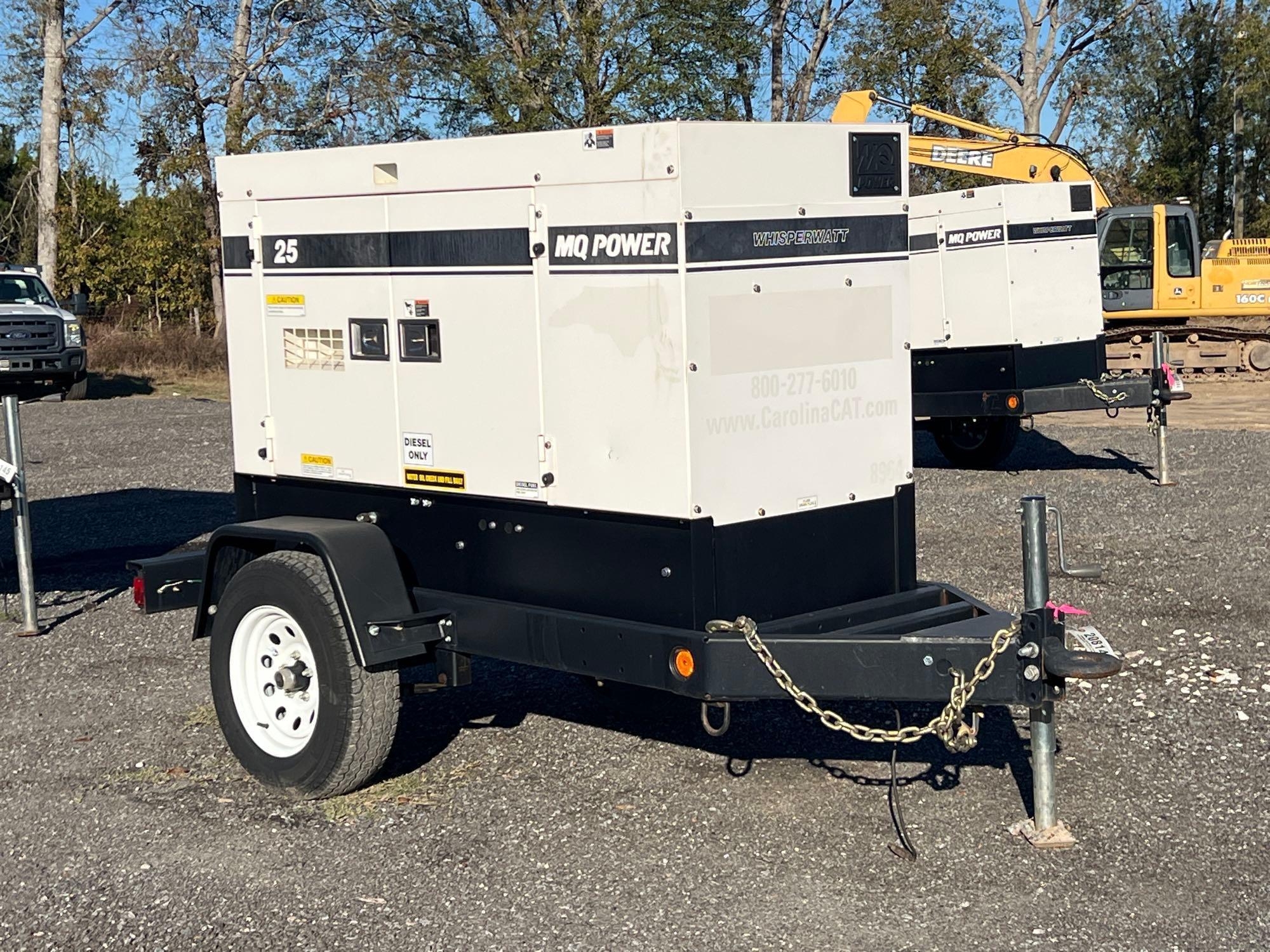 2021 MULTIQUIP 25 WHISPERWATT AC GENERATOR (A59823)