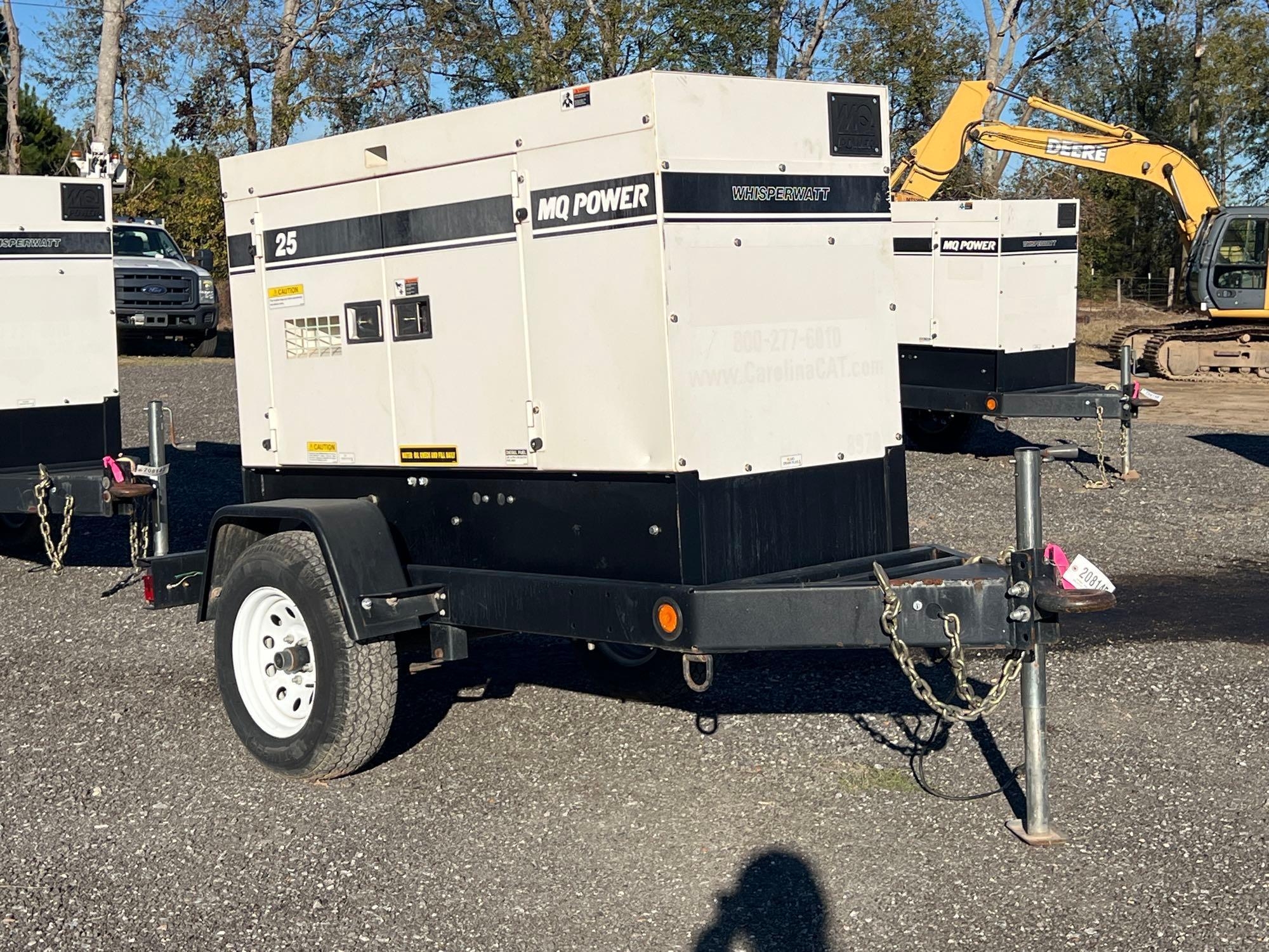 2021 MULTIQUIP 25 WHISPERWATT DIESEL GENERATOR (A59823)