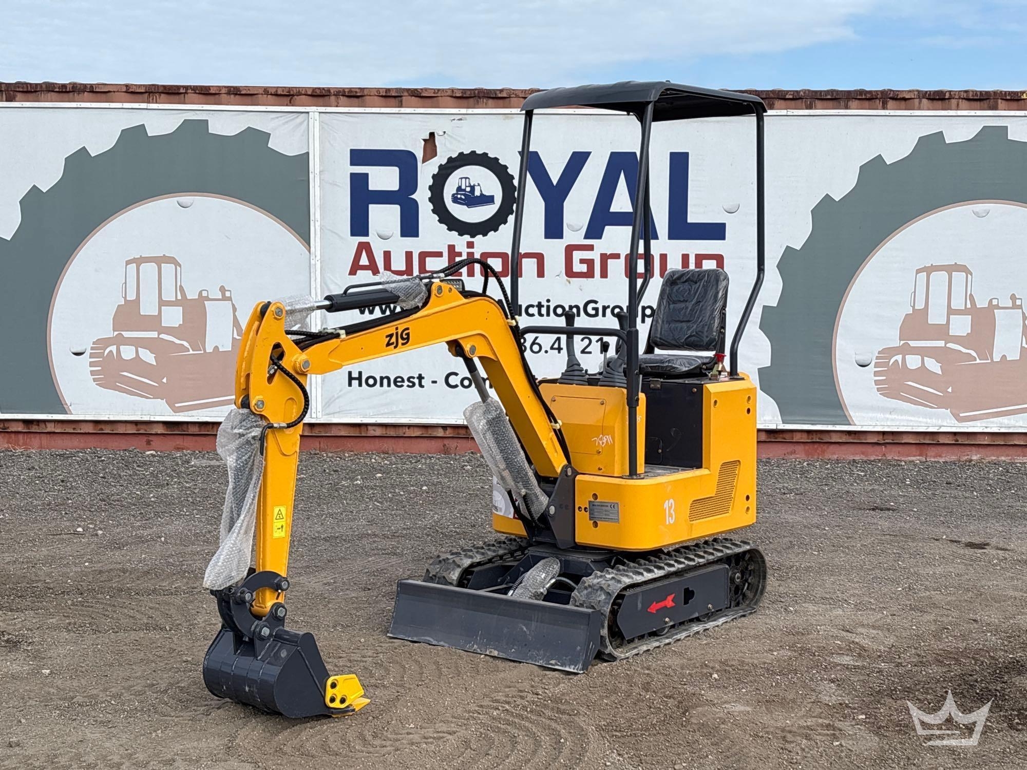 2025 ZJG ZJ-13 Mini Excavator (A56857)