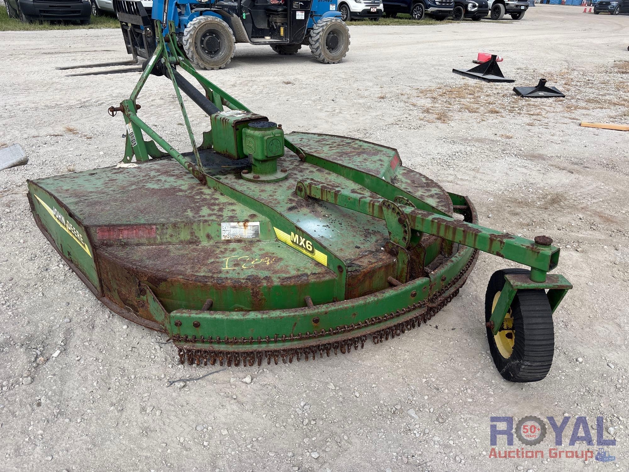 John Deere MX6 Rotary Brush Cutter Tractor Attachment (A55787)