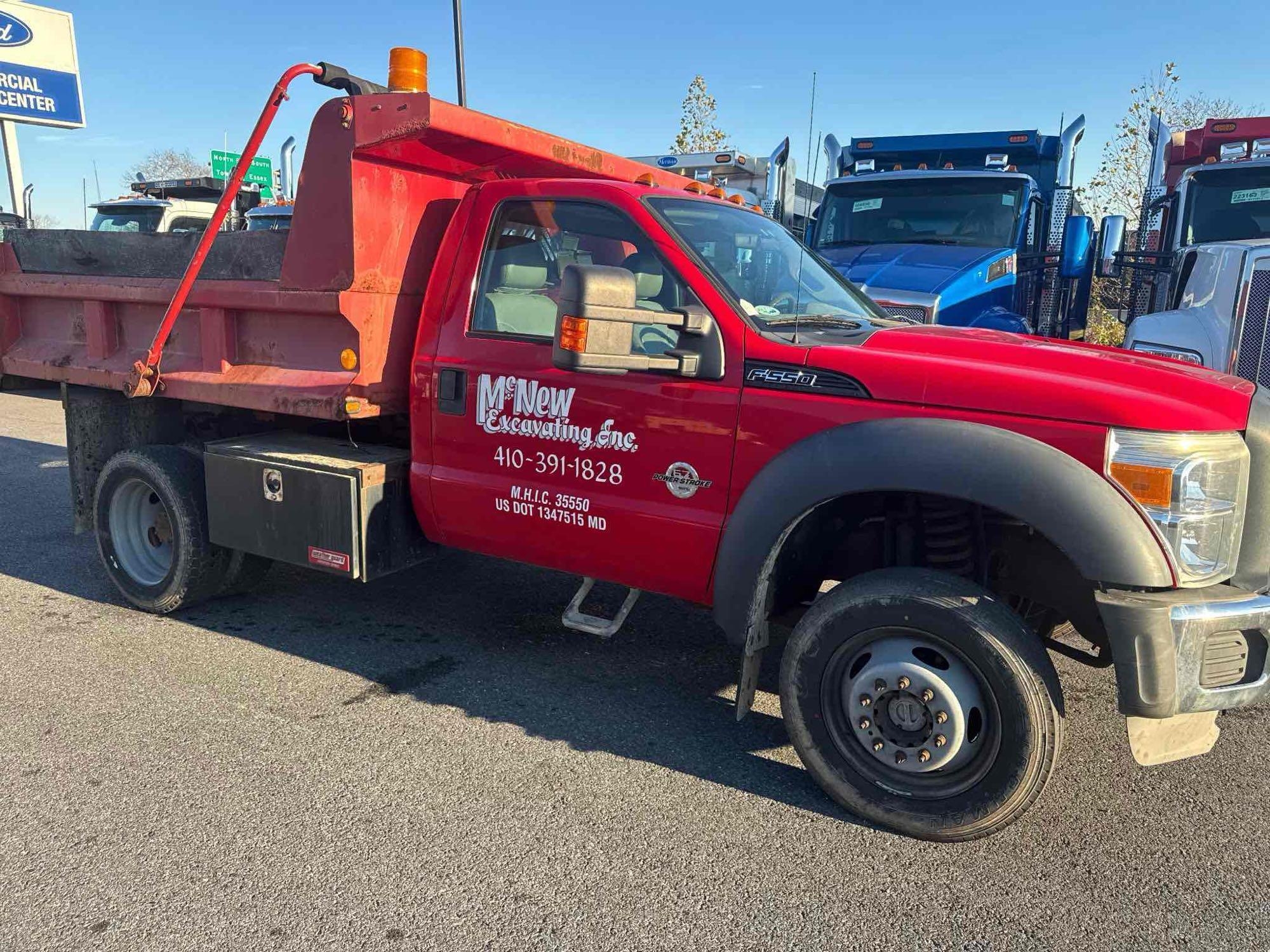 2012 Ford F550 Dump (A55272)