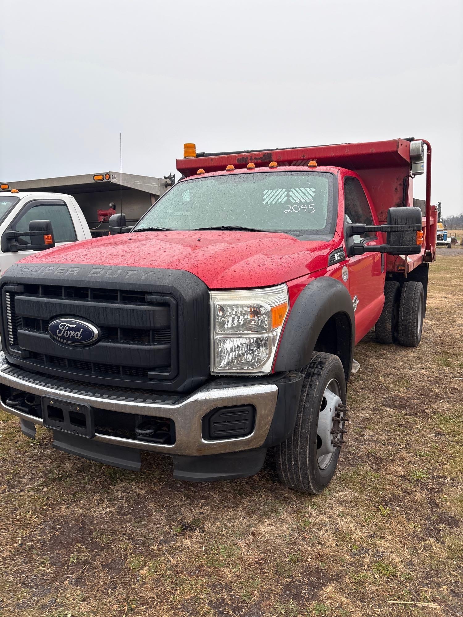 2012 Ford F550 Dump (A55272)