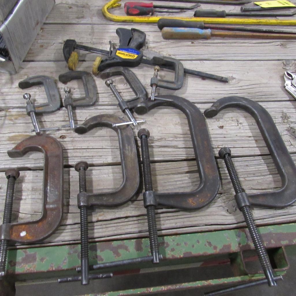 LOT: Assorted Clamps (A59076)