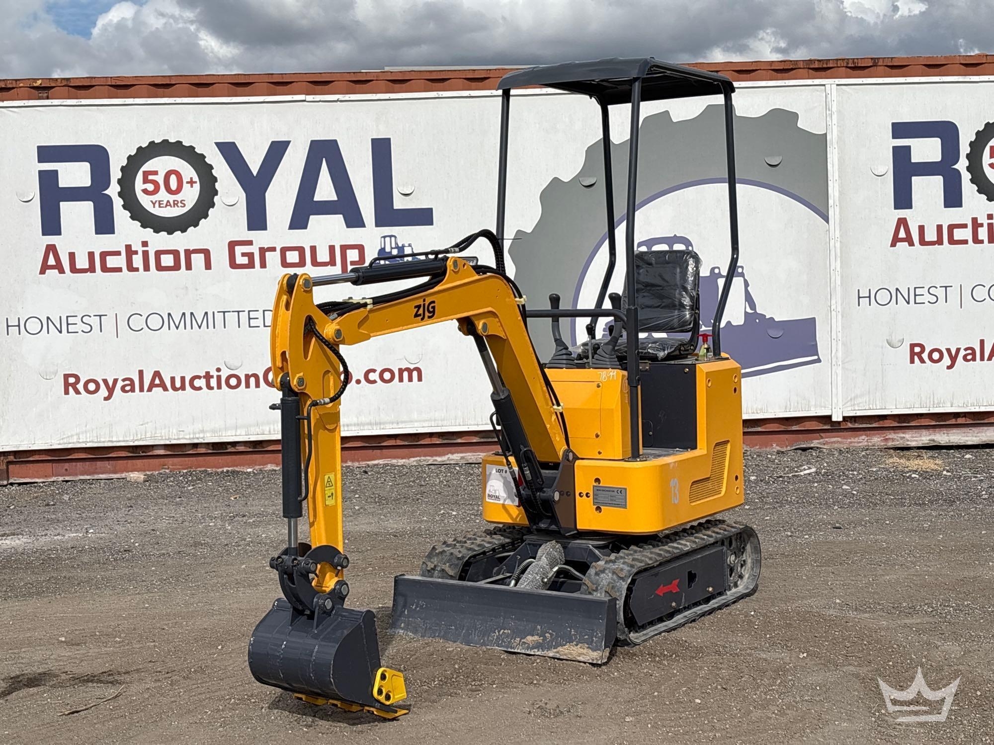 2025 ZJG ZJ-13 Mini Excavator (A56857)