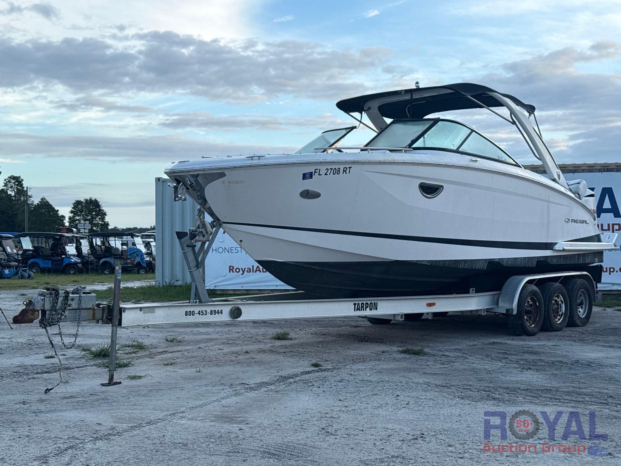 2018 Regal 29OBX 29ft Yacht with 34ft Trailer (A55853)