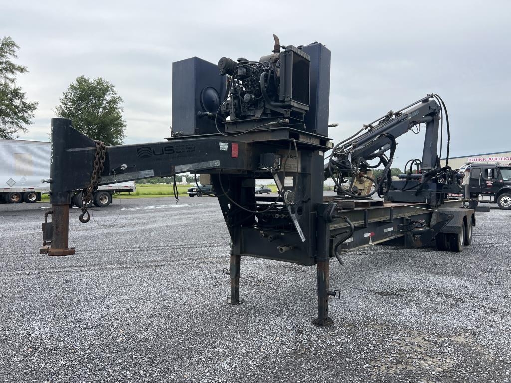 2007 NLB Trailer w/Mounted Shell Side System (A50860)