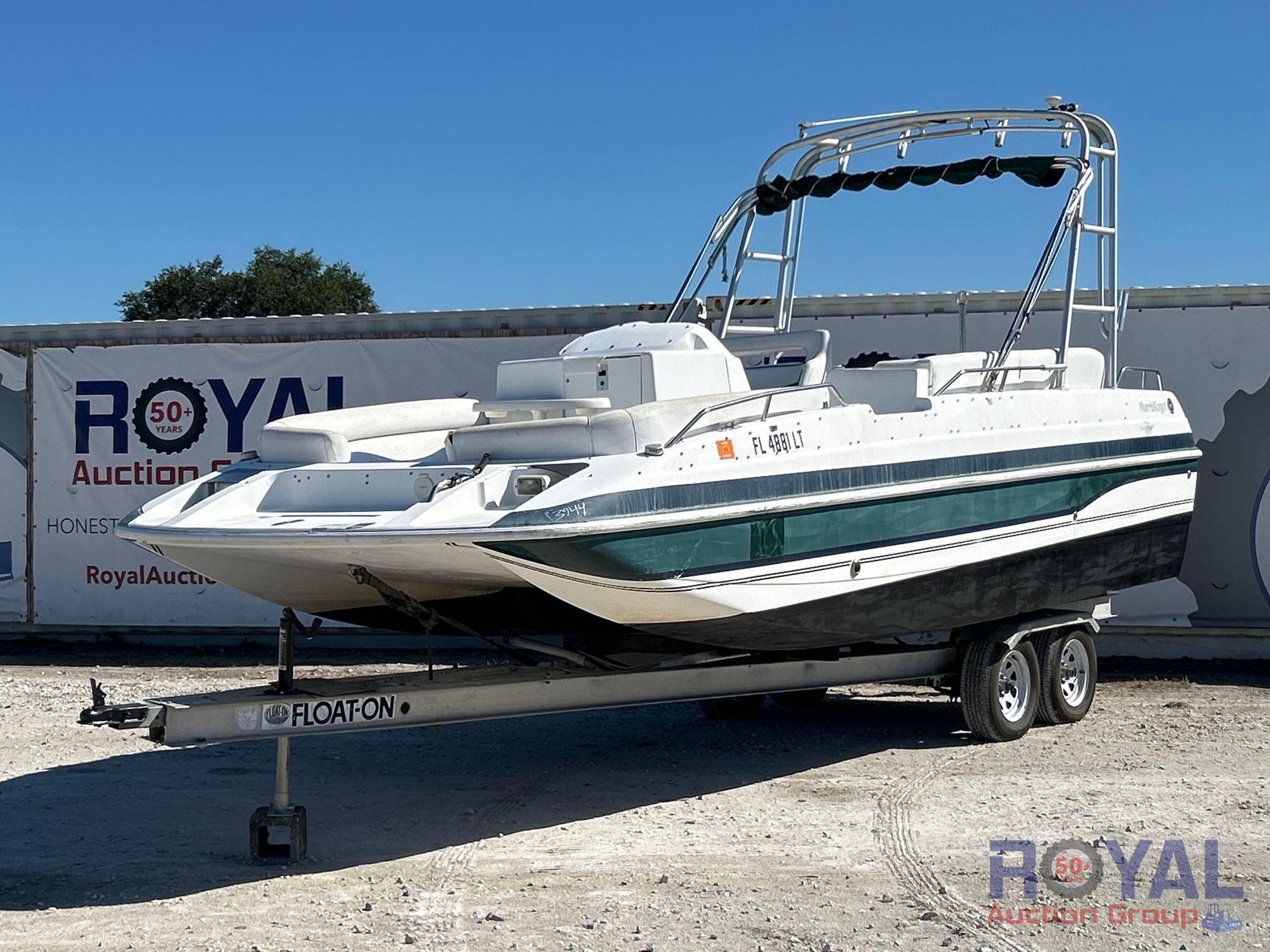 Harris Kayot Boat with T/A Boat Trailer (A55853)