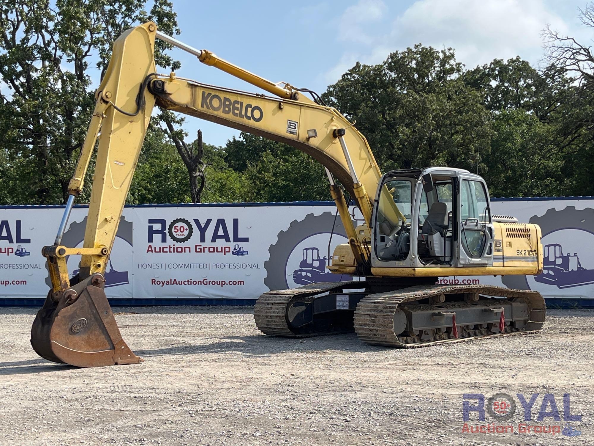 2006 Kobelco SK210LC Hydraulic Excavator (A49461)