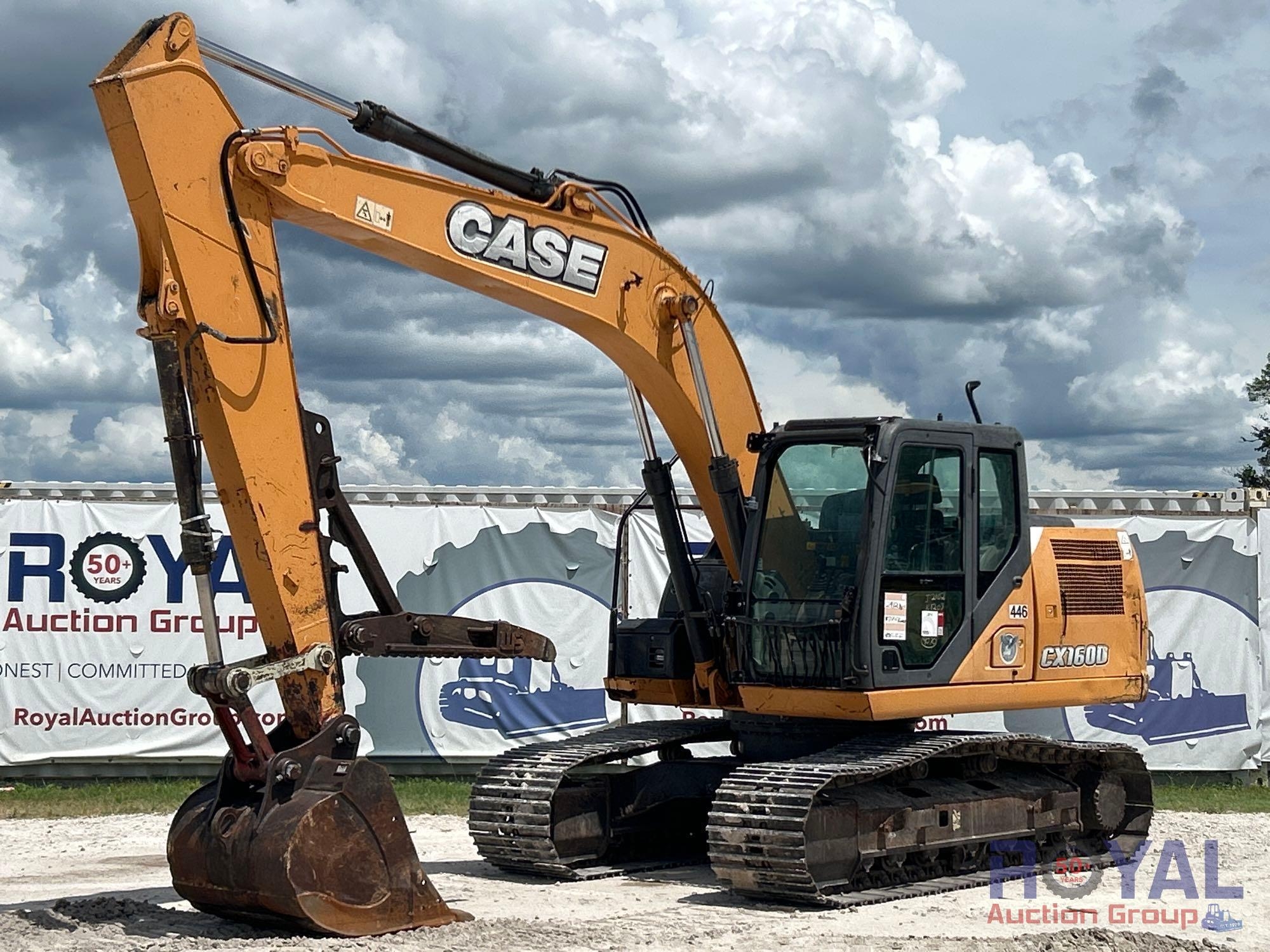 2016 Case CX160D Hydraulic Excavator (A51691)