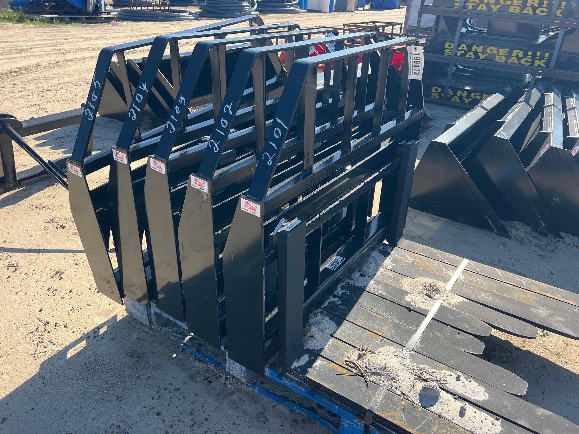UNUSED KIVEL 3500# PALLET FORKS (A51248)