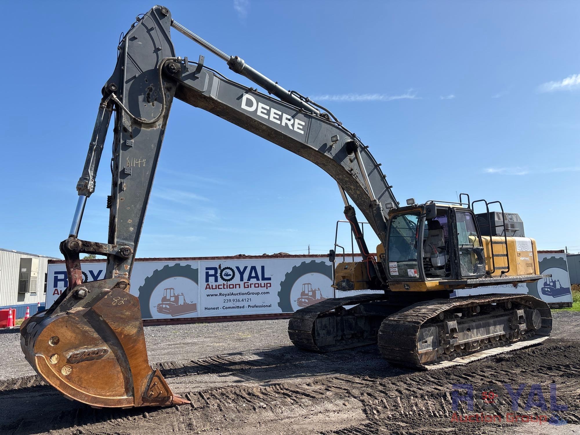 2018 John Deere 470G Hydraulic Excavator (A53421)