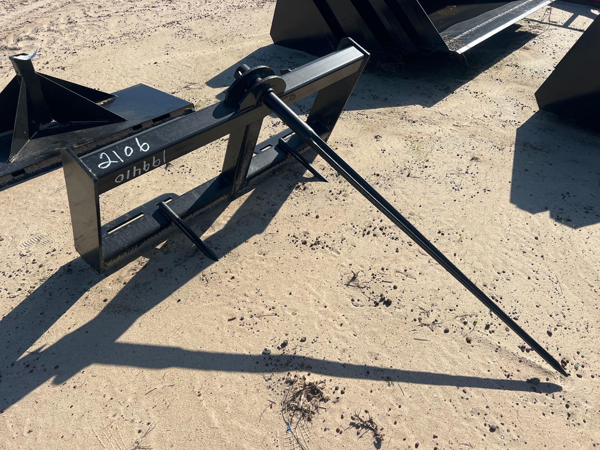 UNUSED 3 PRONG BALE SPEAR (A51248)