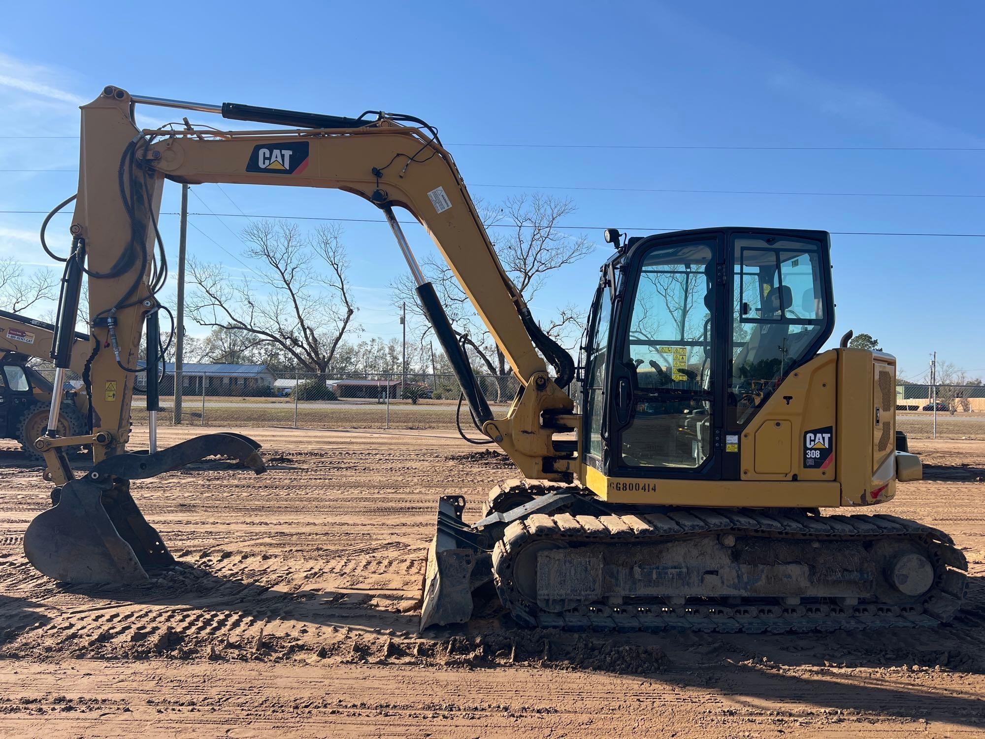 2019 CATERPILLAR 308 CR EXCAVATOR (A52709)