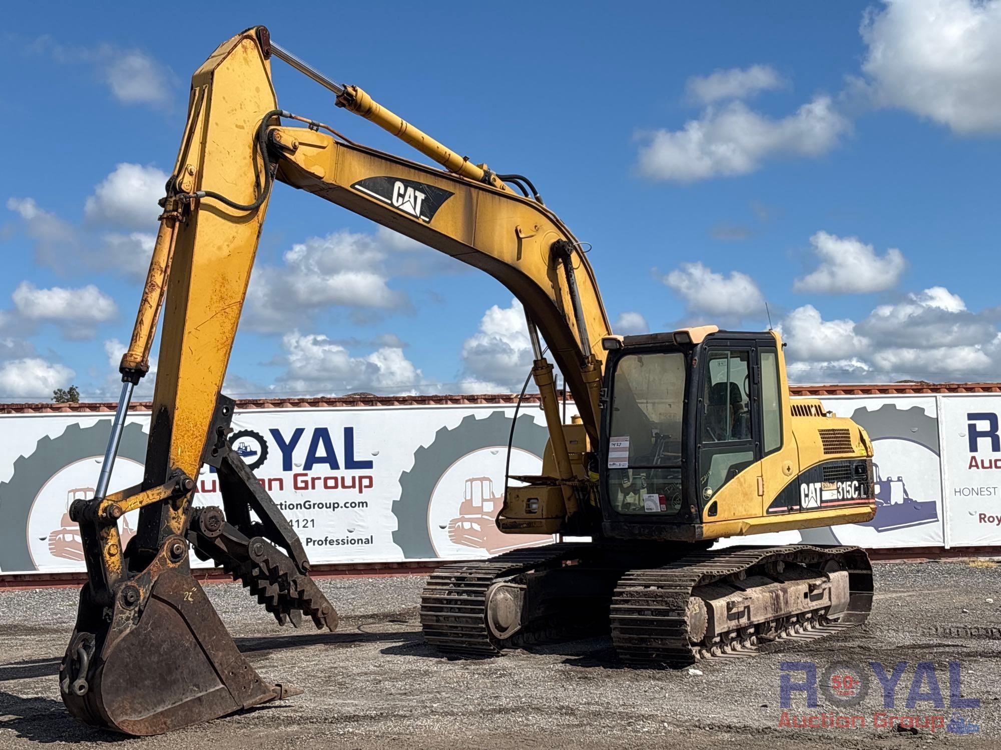 Caterpillar 315C L Hydraulic Excavator (A53421)