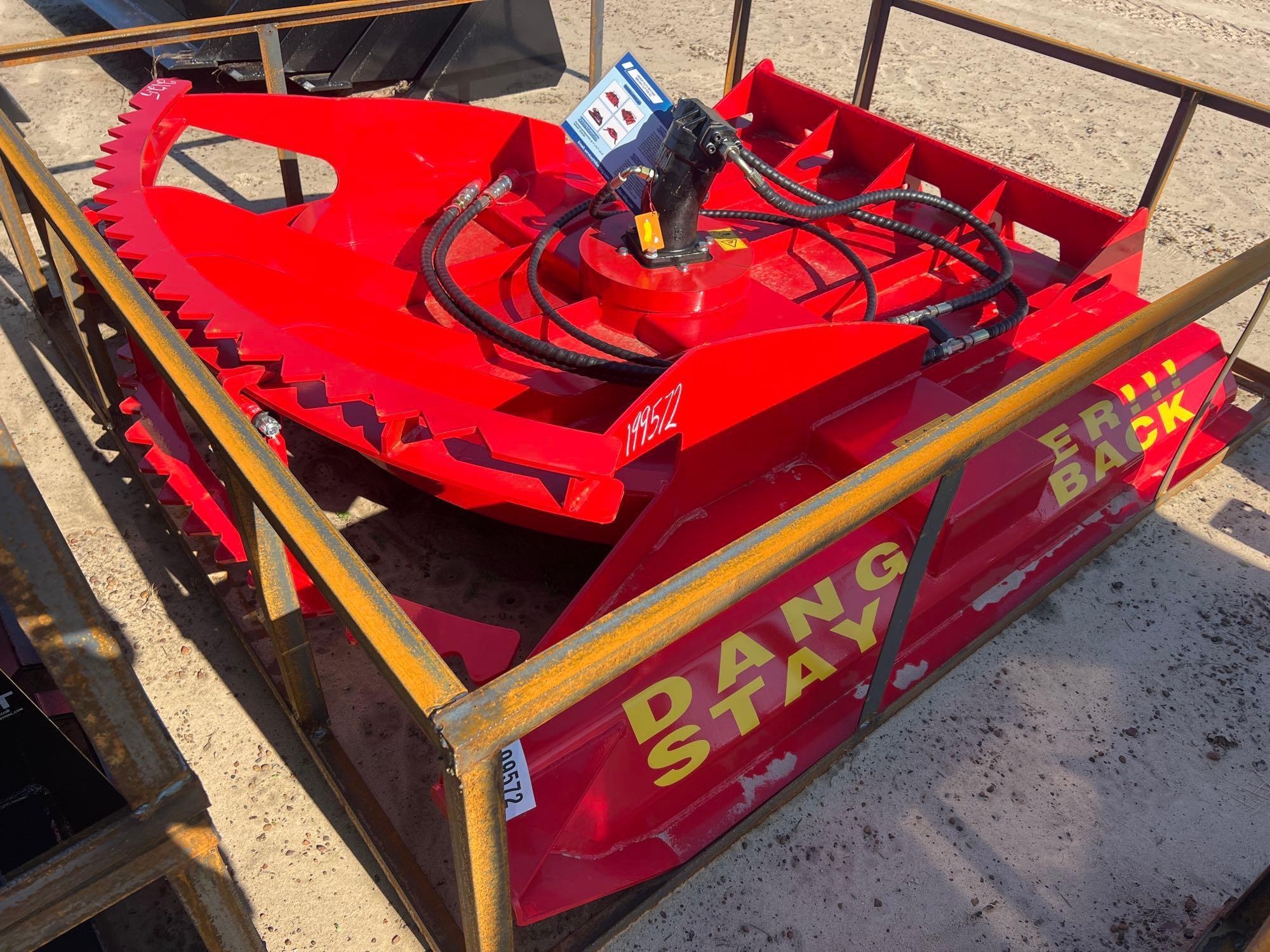 UNUSED TOPCAT 81" HYD HEAVY DUTY HYD BRUSH CUTTER (A51248)