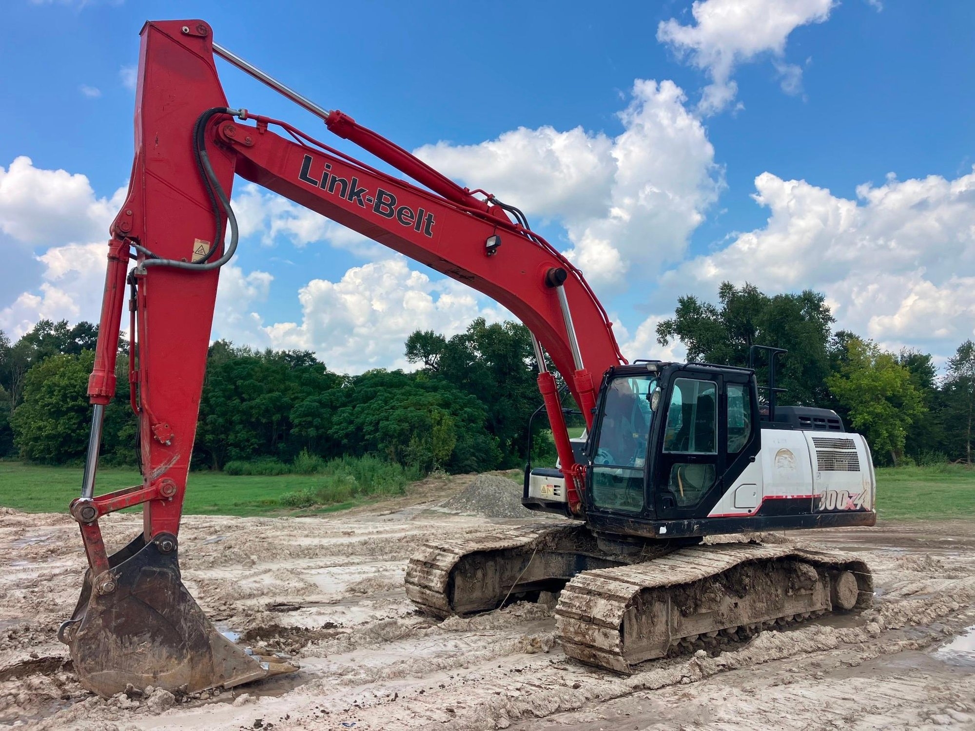 2018 Link-Belt LBX 300X4 Hydraulic Excavator - Aux Hydraulics - 6388 Hours Showing - 24 In Bucket (A53472)