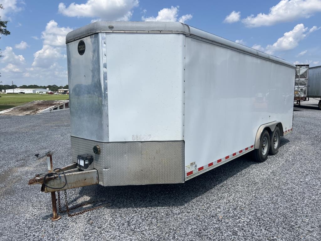 2016 Wells Cargo Enclosed Trailer (A53117)