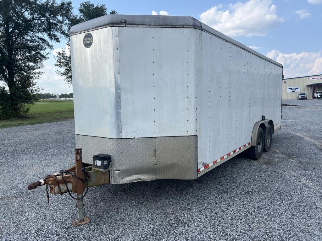 Wells Cargo Enclosed Trailer (A53117)