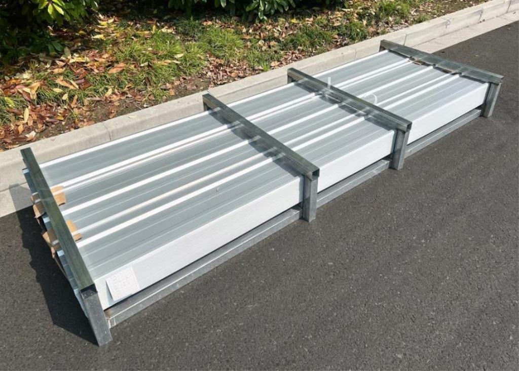 2025 K0311 UNUSED Galvalume Corrugated Steel Panel (A53117)